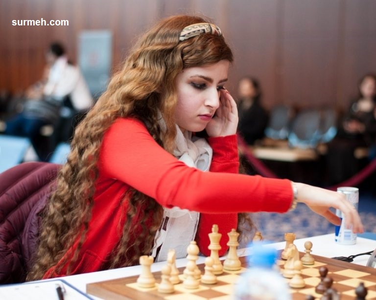 کشف حجاب درسا درخشانی دختر شطرنج باز ایرانی + عکس