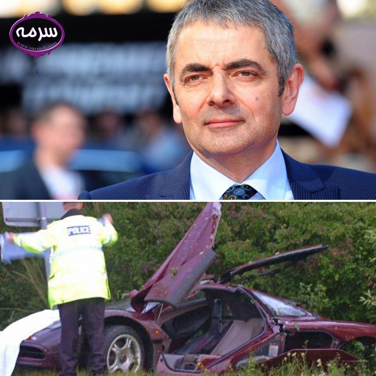 درگذشت مستر بین در 60 سالگی + عکس تصادف دلخراش