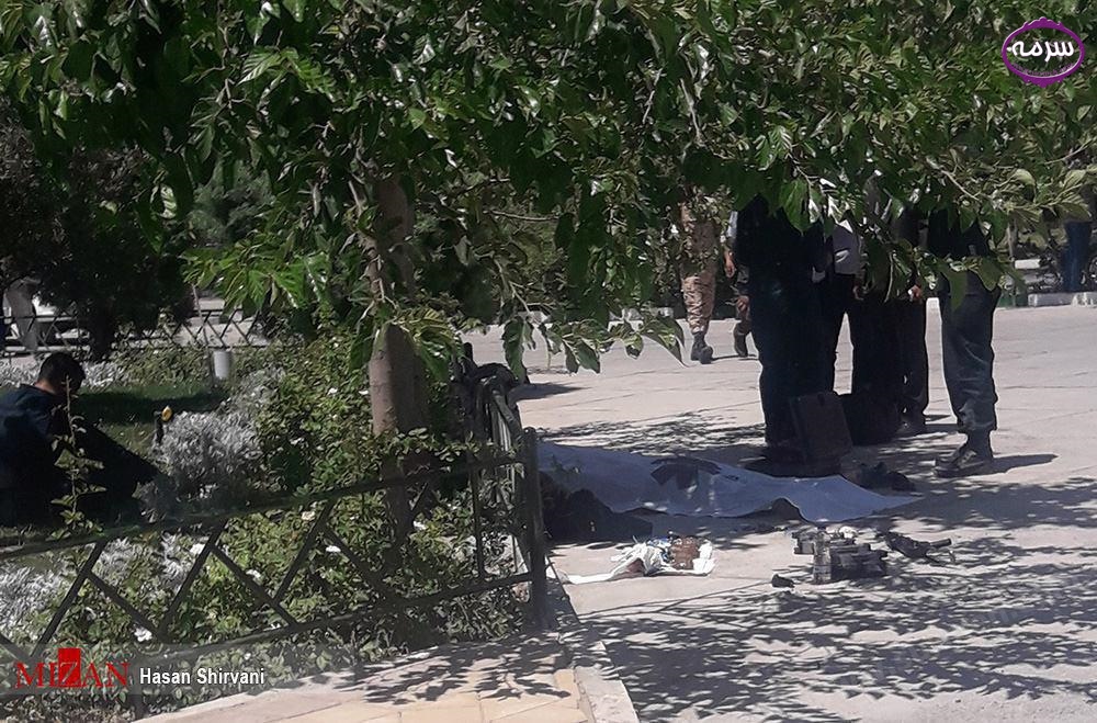 عکس جسد شهیدای حمله تروریستی حرم امام خمینی (ره)